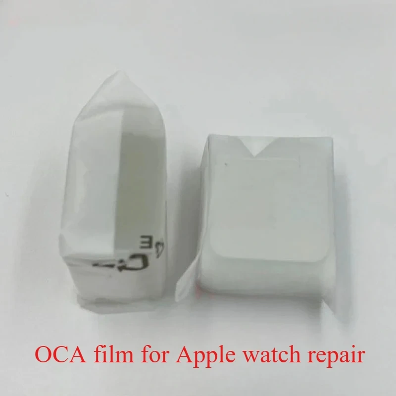50pcs OCA Glue Film For i Watch S1 S2 S3 S4 S5 S6 38mm 42mm 40mm 44mm 41mm 45mm LCD Screen Repair