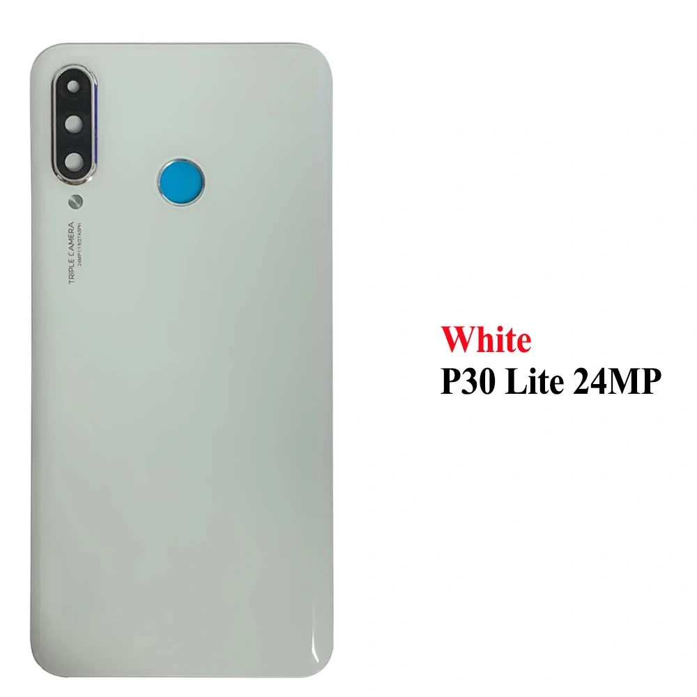 Battery Glass Door With Lens For Huawei P30 Back Cover P30 Pro Back Glass P30 Lite Back Cover Repair Parts
