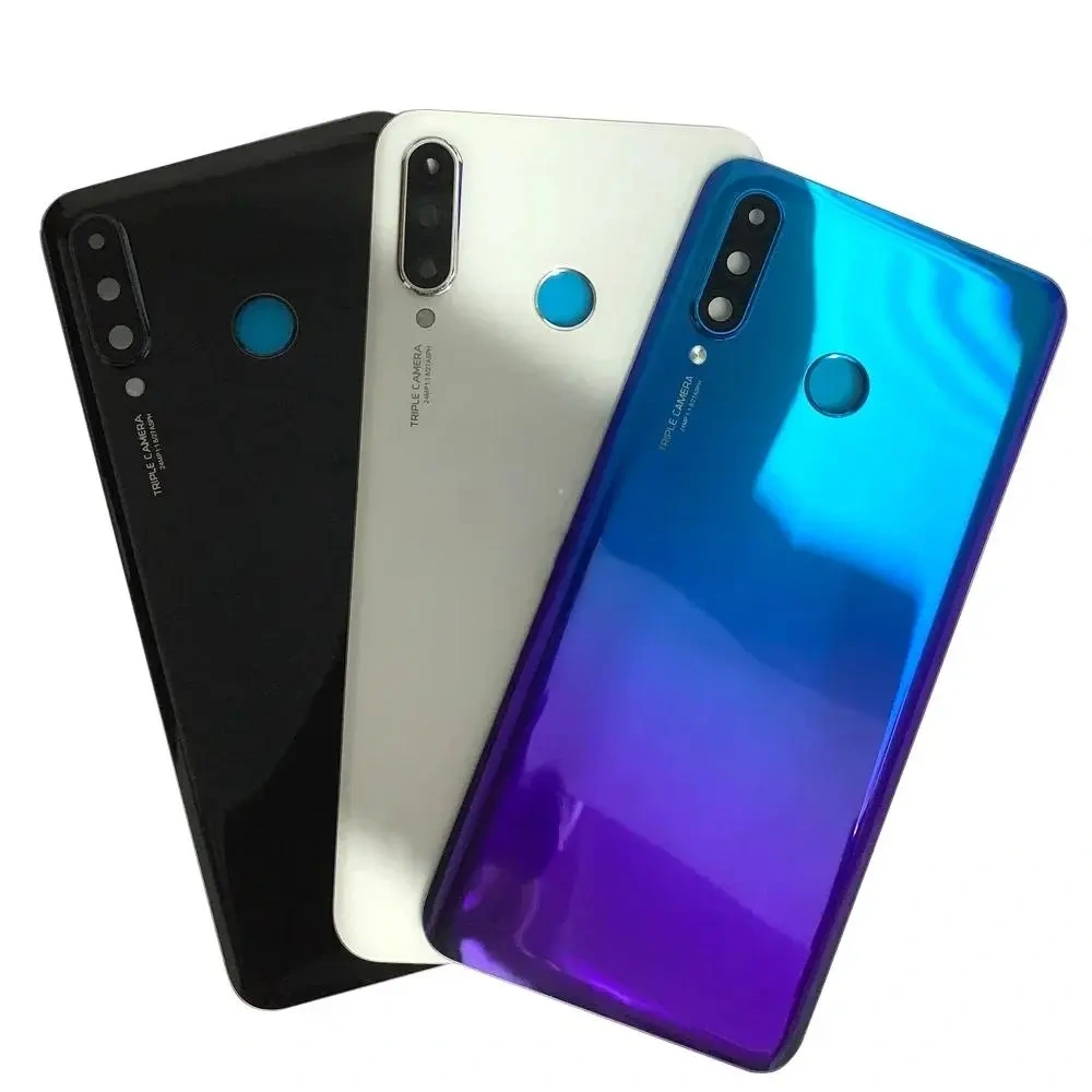 Battery Glass Door With Lens For Huawei P30 Back Cover P30 Pro Back Glass P30 Lite Back Cover Repair Parts