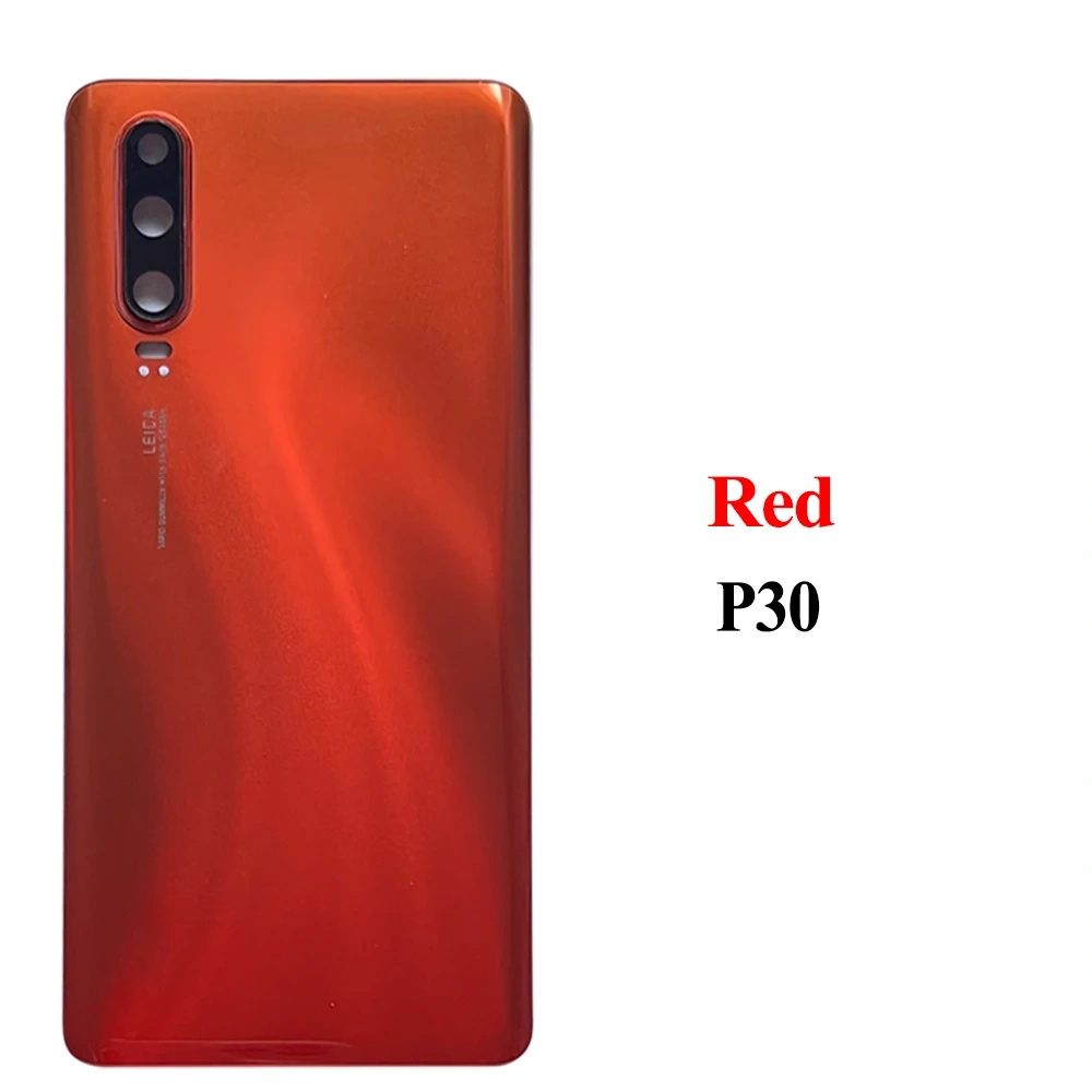 Battery Glass Door With Lens For Huawei P30 Back Cover P30 Pro Back Glass P30 Lite Back Cover Repair Parts