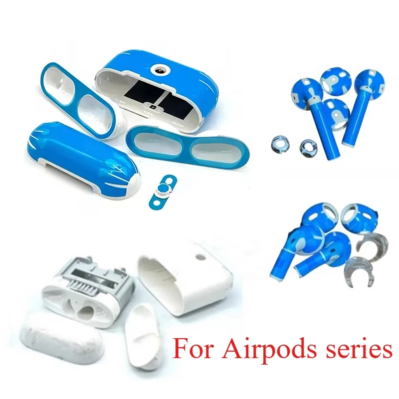 For Airpods Series Headphone Shell Parts Earphone Battery Cover Housing Compartment Shell Repair Tools