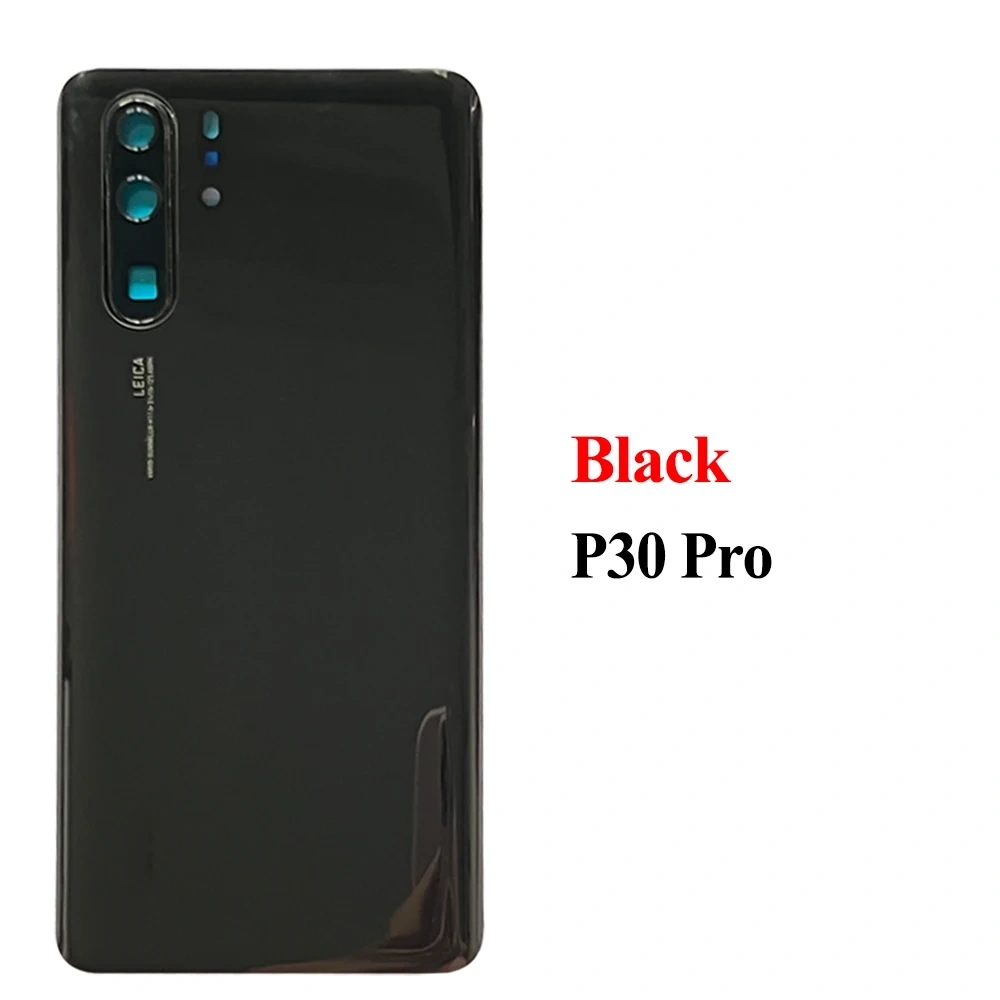 Battery Glass Door With Lens For Huawei P30 Back Cover P30 Pro Back Glass P30 Lite Back Cover Repair Parts