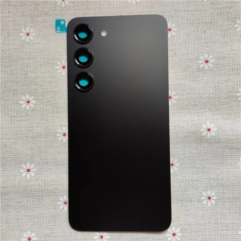 S23 Housing For Samsung Galaxy S23 S911 6.1" Glass Battery Back Cover Repair Replace Door Rear Case + Camera Lens