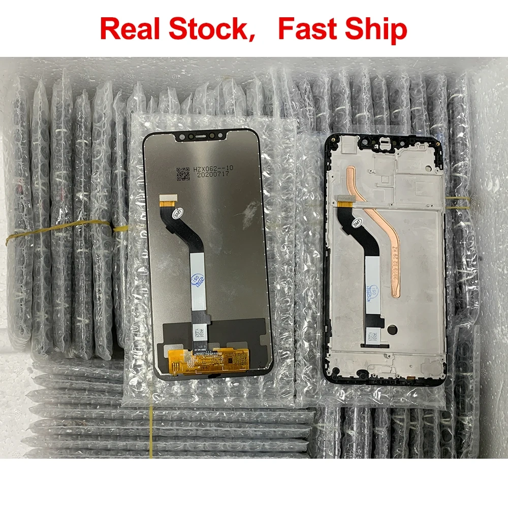 6.18" For XIAOMI MI POCO F1 LCD Display M1805E10A LCD Touch Screen For Xiaomi Pocophone F1 LCD Replacement Assembly 100% Tested