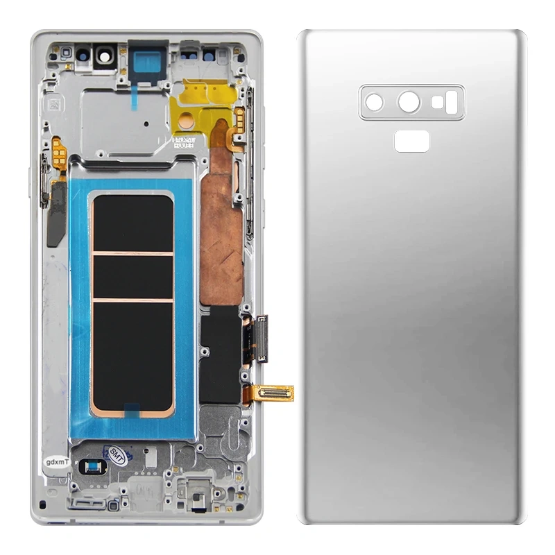 NEW AMOLED Note9 Screen For Samsung Galaxy Note9 LCD Display N960F N9600 Touch Screen Digitizer Replacement Assembly with Frame