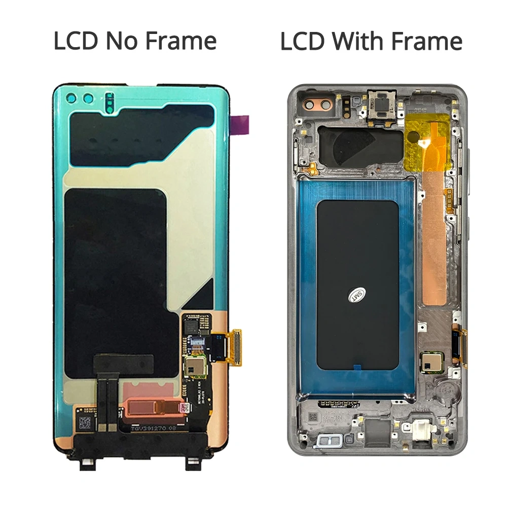 High Quality S10 Plus For Samsung Tested S10+ G975F G975U G975W G975 LCD Display Touch Screen Digitizer Assembly Replacement