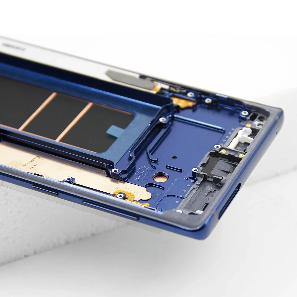 NEW AMOLED Note9 Screen For Samsung Galaxy Note9 LCD Display N960F N9600 Touch Screen Digitizer Replacement Assembly with Frame