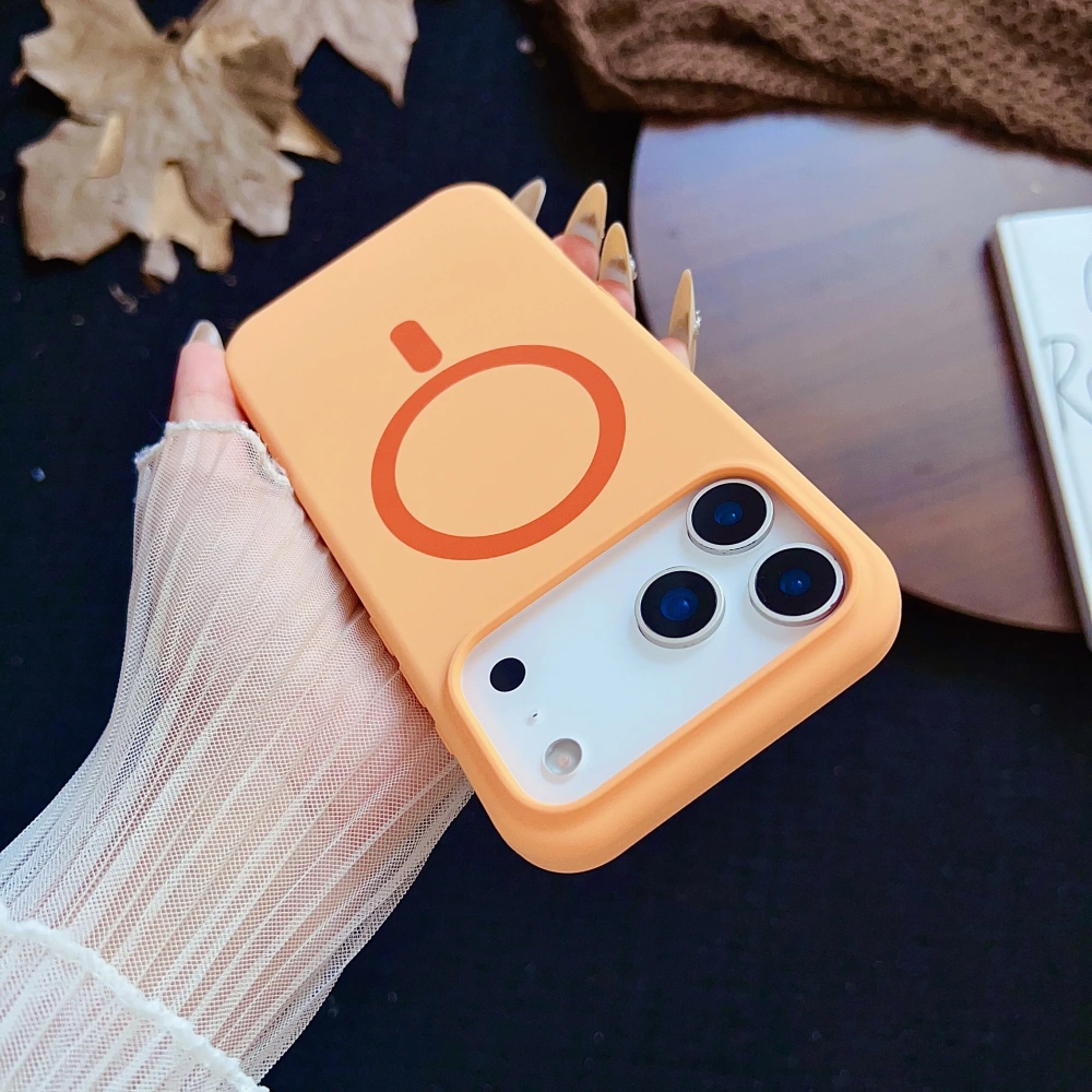 Luxury Liquid Silicone For Magsafe Wireless Charging Phone Case For iPhone 17 16 15 14 13 12 Pro Max Plus 17Air Magnetic Cover