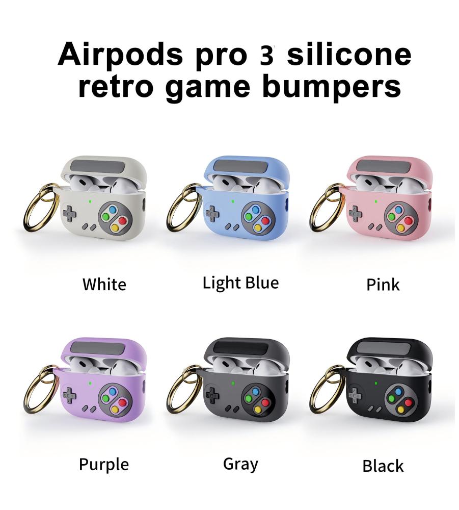 For AirPods Pro 2 3 Case For Airpods 2 Pro Shockproof Case Creative Game Console Case 3D Cartoon Silicone Earphone Case 2022