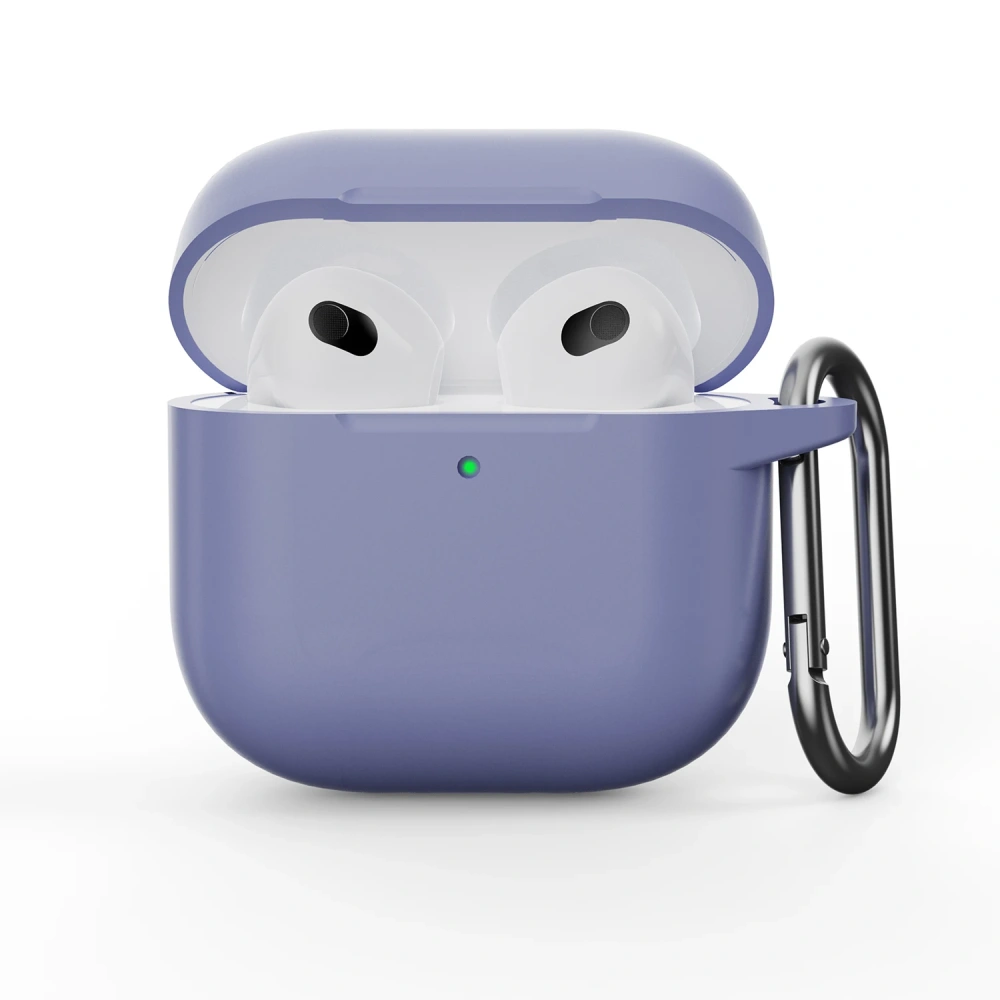 2025 Soft Silicone Earphone Case Suitable for Apple Airpods 4 Pro3 Pro2 3 1&2 Solid Color Thickened Case Simple and Atmospheric