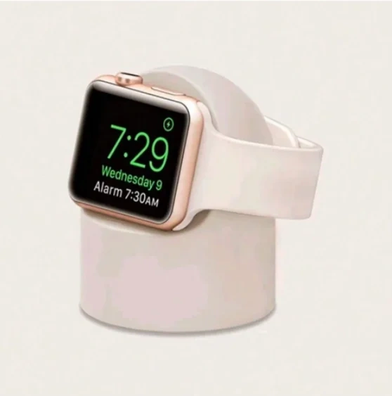 For Apple Watch Charger Stand iWatch Ultra/8/SE2/7/6/SE/4/3 49mm/45mm/44mm/42mm/41mm/40mm/38mm Durable Silicone Nightstand Mode