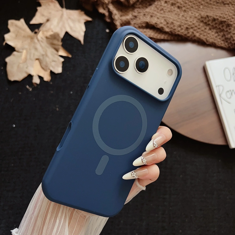 Luxury Liquid Silicone For Magsafe Wireless Charging Phone Case For iPhone 17 16 15 14 13 12 Pro Max Plus 17Air Magnetic Cover
