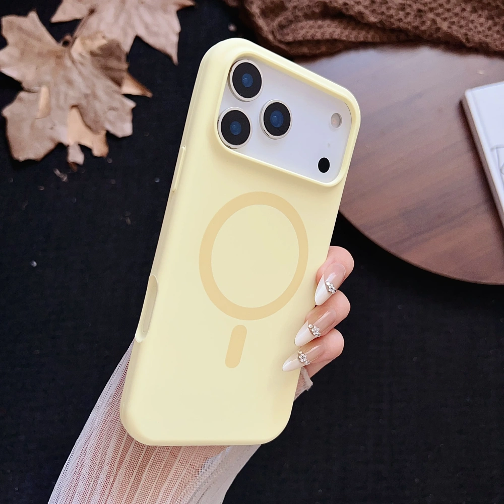 Luxury Liquid Silicone For Magsafe Wireless Charging Phone Case For iPhone 17 16 15 14 13 12 Pro Max Plus 17Air Magnetic Cover