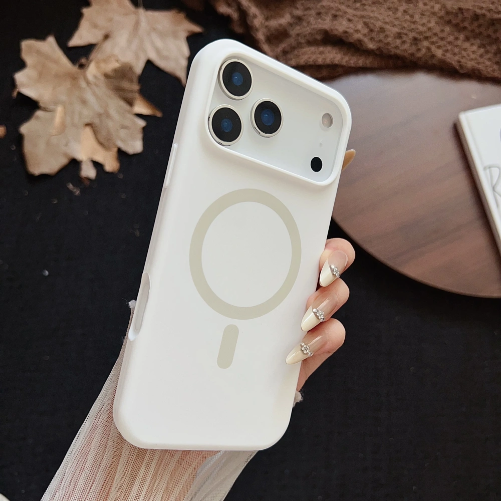 Luxury Liquid Silicone For Magsafe Wireless Charging Phone Case For iPhone 17 16 15 14 13 12 Pro Max Plus 17Air Magnetic Cover