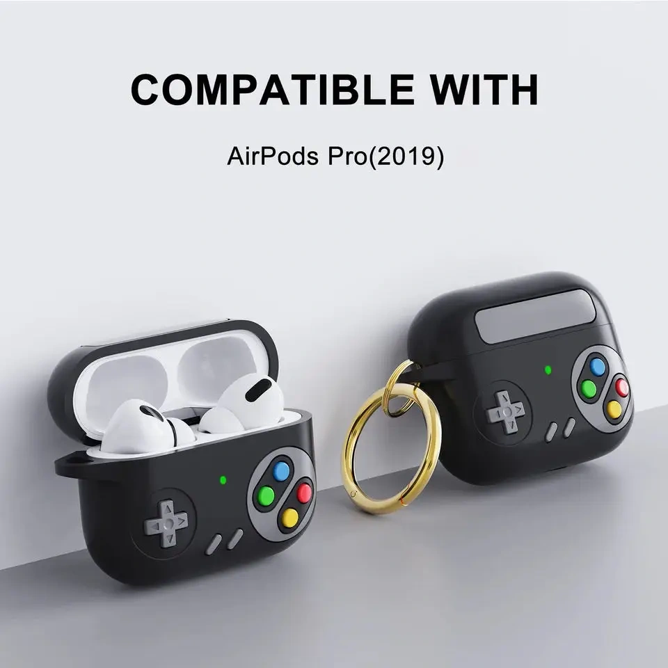 For AirPods Pro 2 3 Case For Airpods 2 Pro Shockproof Case Creative Game Console Case 3D Cartoon Silicone Earphone Case 2022