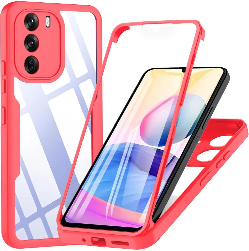 3IN1 360° Full Protection Case For OPPO RENO 12 Pro 12F 12FS A3 A3X A40 A40M A60 A79 A96 A76 A36 4G 5G Acrylic+TPU Phone Cover