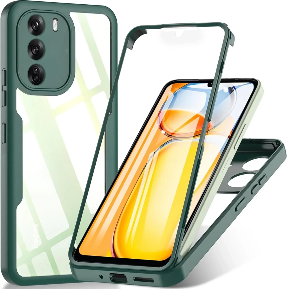 3IN1 360° Full Protection Case For OPPO RENO 12 Pro 12F 12FS A3 A3X A40 A40M A60 A79 A96 A76 A36 4G 5G Acrylic+TPU Phone Cover