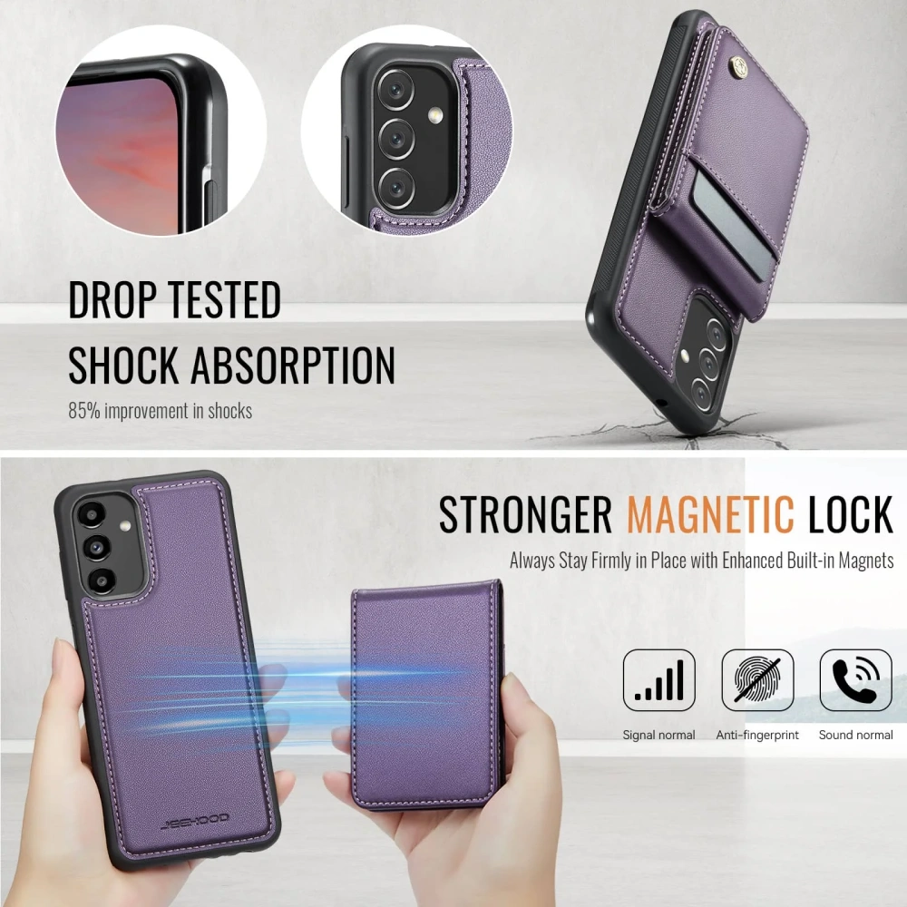 Magnetic 2 in 1 Detachable for Samsung Galaxy A13 A15 A16 A23 A25 A33 A35 A51 A52 A54 A55 A36 A56 Wallet Case with Card Holder