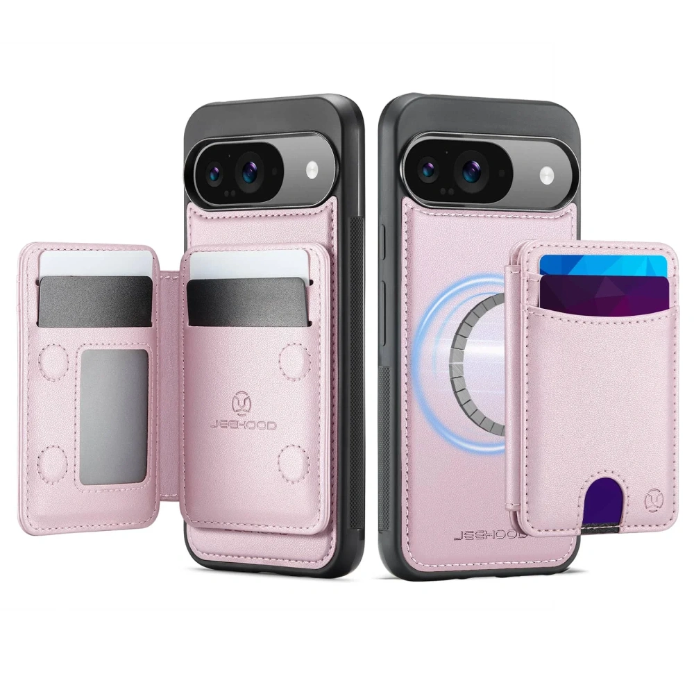 For Google Pixel 10 9 Pro XL 9A 10 9 Case Wallet with Magnetic, RFID Blocking Card Holder 2 in 1 Detachable Kickstand Shockproof