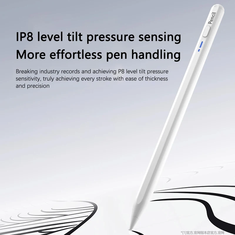 Tablet Stylus for iPad Air 11 2025 Capacitive pen for iPad 10th Gen. Palm Rejection 2nd Pencil for iPad Air M3 M4 Pro 2020-2024