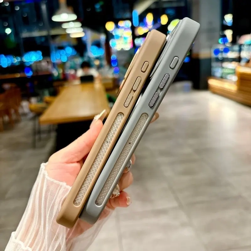 Desert Gold 360° rotating holder magnetic charging phone case for iphone 17 16 15 14 13 12 11 Pro Max Air magsafe hard cover