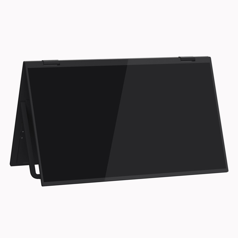 ZEUSLAP-Z15W 15.6" Dual Portable Monitor FHD 100% sRGB – Foldable Dual-Screen Laptop Extender for Mac & Windows, 1080P IPS, Type-C/HDMI, Travel-Friendly with Stand & 65W Charger
