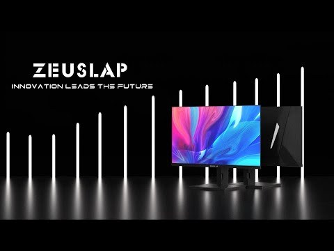 ZEUSLAP-Z27TV 27" Smart Google TV Monitor – 2.5K 165Hz, Netflix HD Certified, HDR10+, Android 11, Voice Remote, Chromecast Built-in, 100x100mm VESA (Dolby Audio, 2GB RAM)
