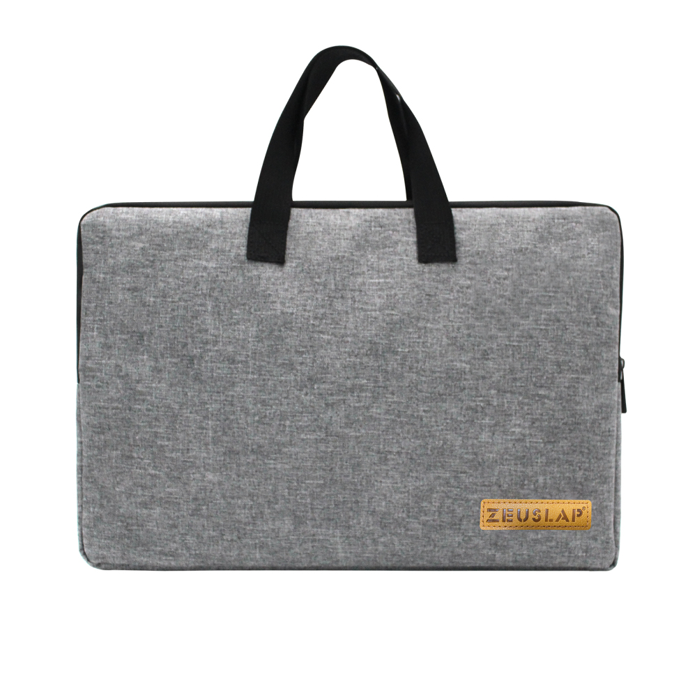 ZEUSLAP Waterproof Portable Monitor Bag - Fits 13.3" 14" 15.6" 16" Screens & Ultrabooks, Shockproof Nylon Messenger Case w/Padded Compartmen