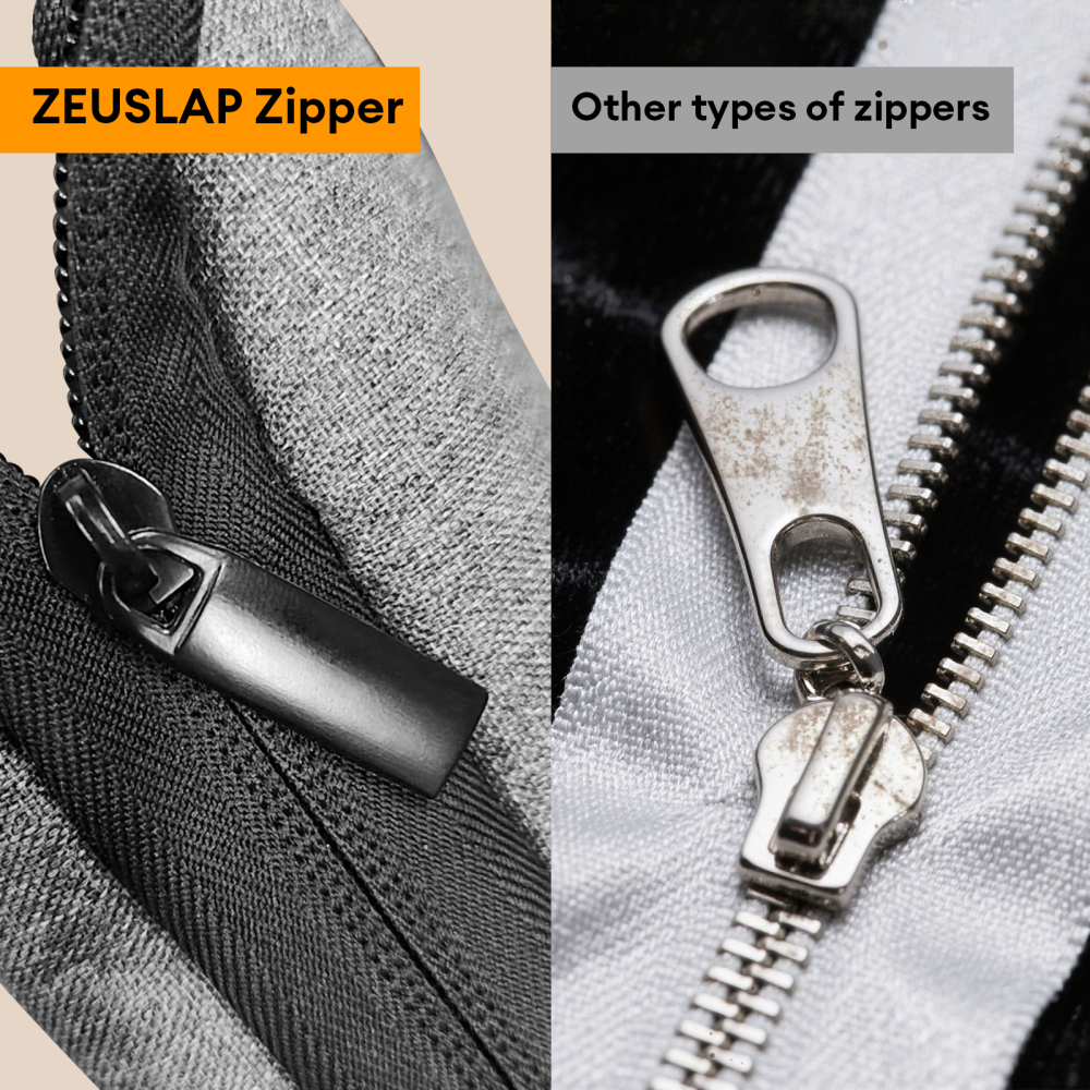 ZEUSLAP Waterproof Portable Monitor Bag - Fits 13.3" 14" 15.6" 16" Screens & Ultrabooks, Shockproof Nylon Messenger Case w/Padded Compartmen