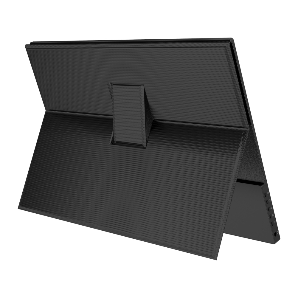 ZEUSLAP Portable Monitor Case & Stand - Dual-Angle Kickstand, Shockproof Sleeve for 10.5"-18" Screen Travel-Friendly