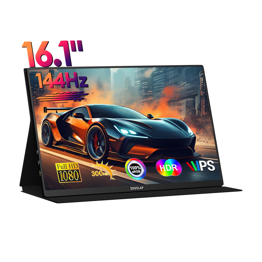ZEUSLAP P16A – 16.1" 144Hz Premium Portable Monitor