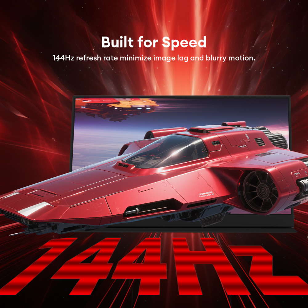 ZEUSLAP P16A – 16.1" 144Hz Premium Portable Monitor