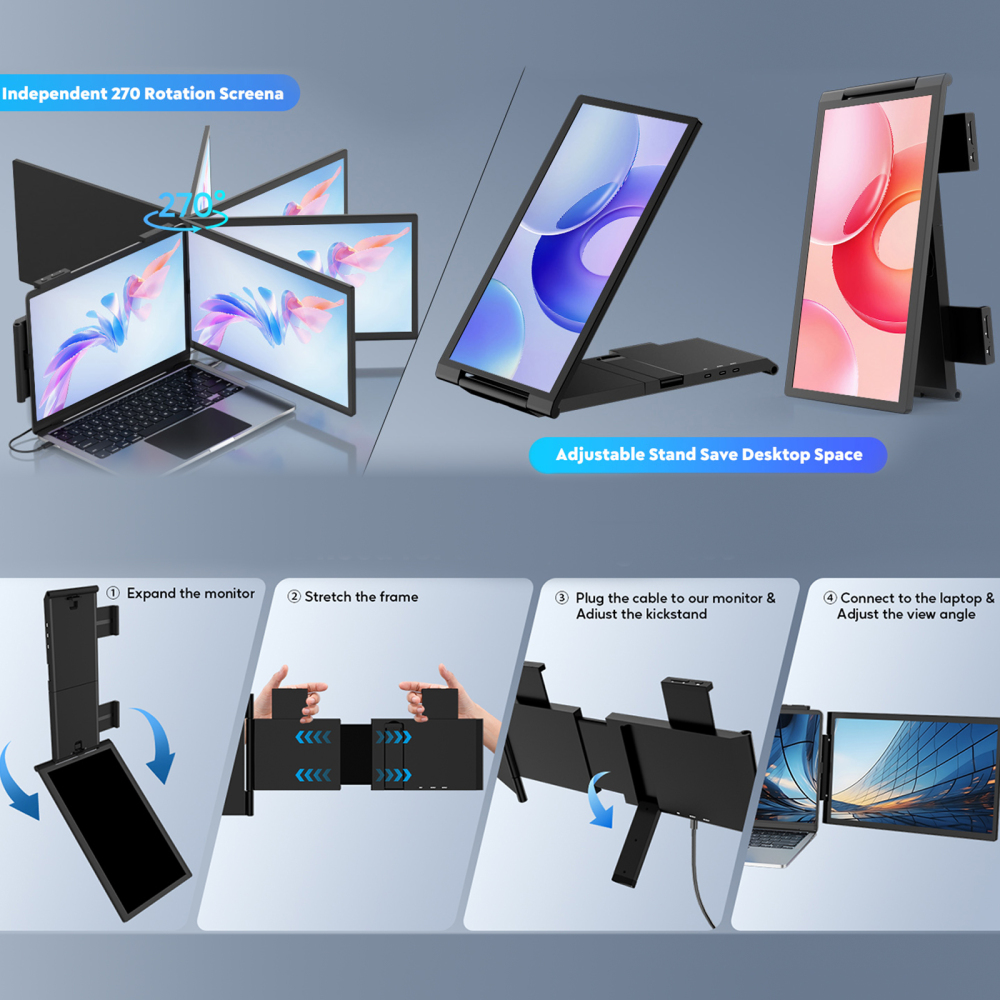 ZEUSLAP Z14P – 14" FHD Matte Portable Monitor