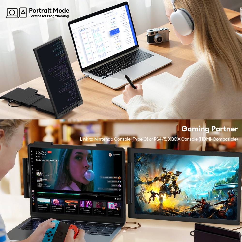ZEUSLAP Z14P – 14" FHD Matte Portable Monitor