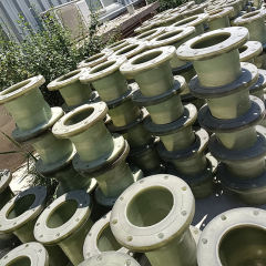 FRP High-Strength Ventilation and Irrigation Pipes with Three-Way Elbows Custom Cutting Processing Service