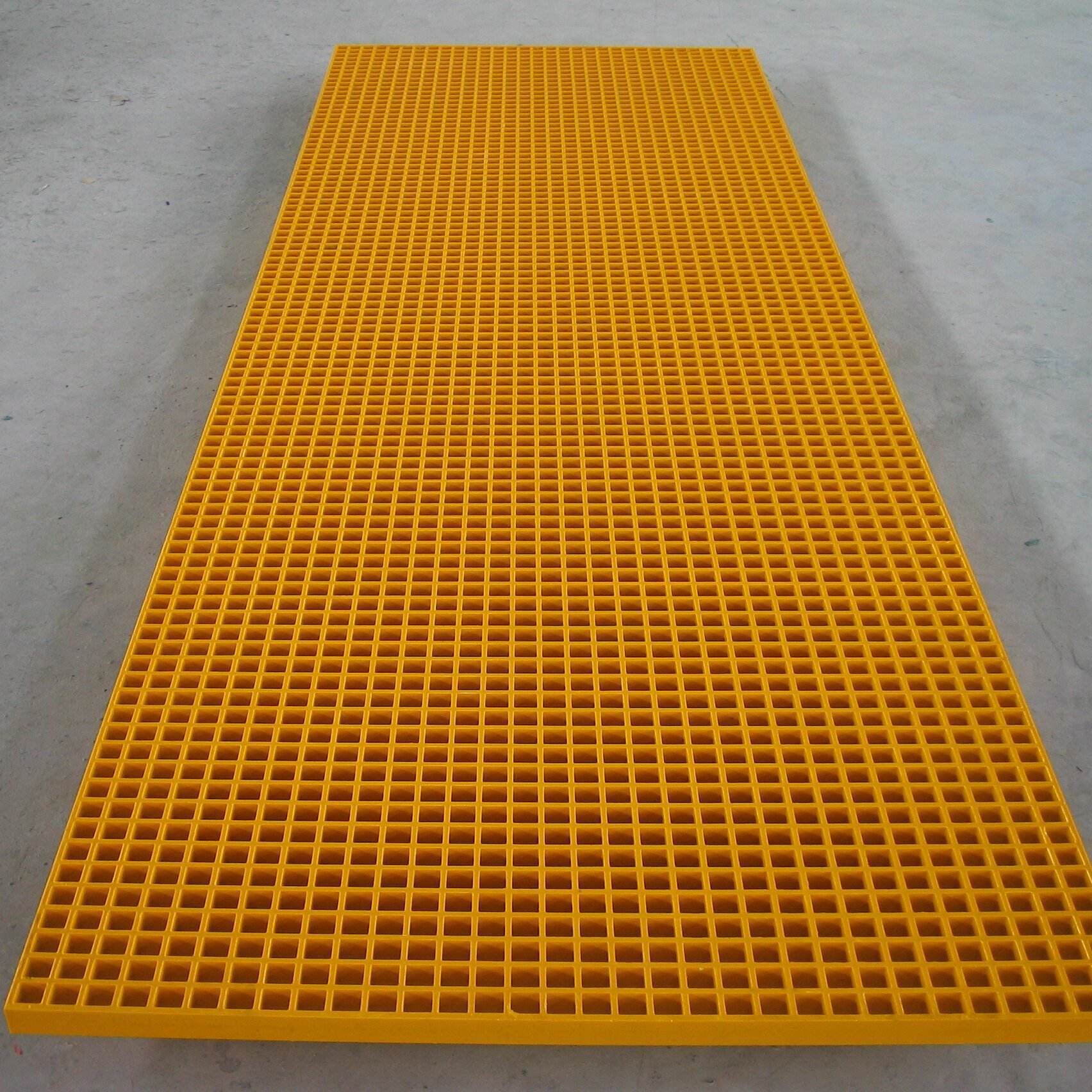 FRP grating concave top wastwater