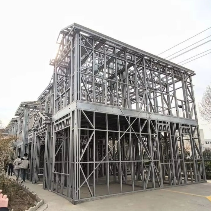 Customized Steel Structure Prefabricated Metal Frame Factory Workshop Building Construction