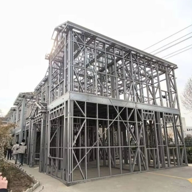 Customized Steel Structure Prefabricated Metal Frame Factory Workshop Building Construction