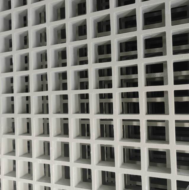 FRP grating concave top wastwater
