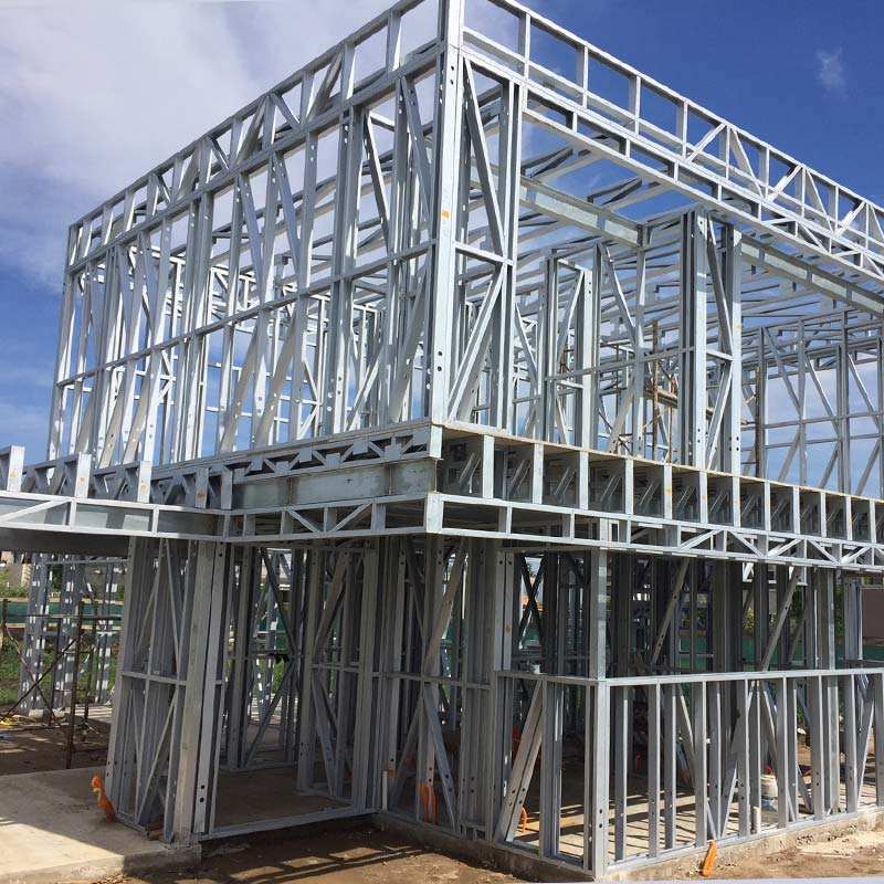 Customized Steel Structure Prefabricated Metal Frame Factory Workshop Building Construction