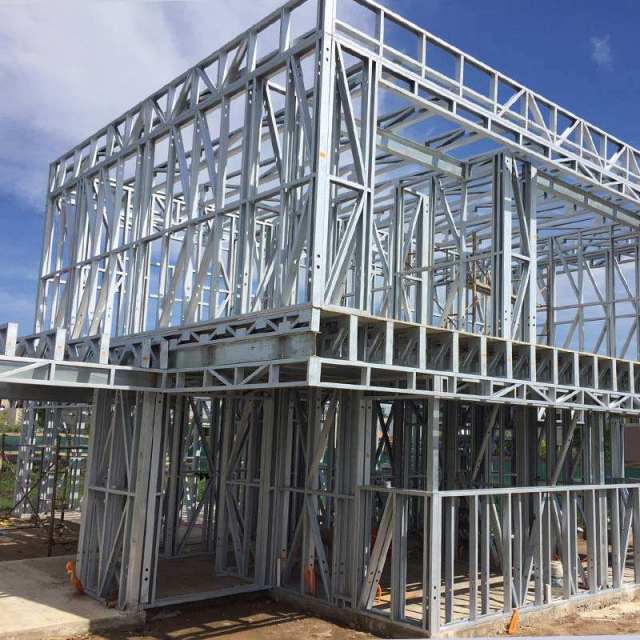 Customized Steel Structure Prefabricated Metal Frame Factory Workshop Building Construction