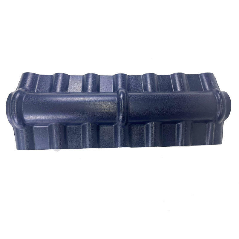 ASA Synthetic Resin Ridge Tiles Ridge Covers PVC Corrugated Roofing Sheets and Accessories ASA Resin Ridge Cap Tile