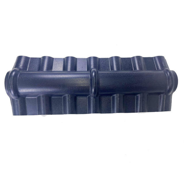 ASA Synthetic Resin Ridge Tiles Ridge Covers PVC Corrugated Roofing Sheets and Accessories ASA Resin Ridge Cap Tile