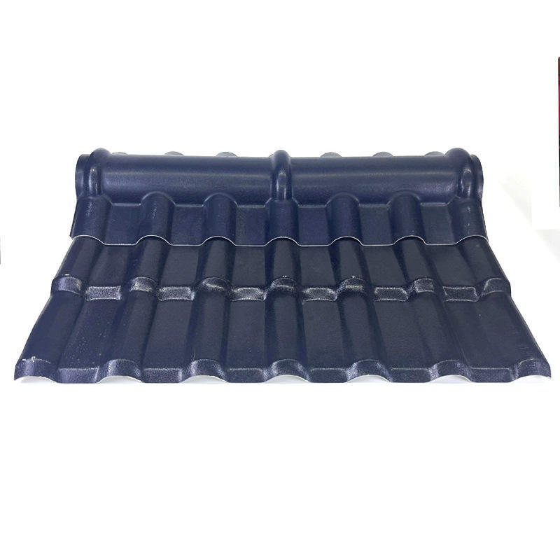 ASA Synthetic Resin Ridge Tiles Ridge Covers PVC Corrugated Roofing Sheets and Accessories ASA Resin Ridge Cap Tile