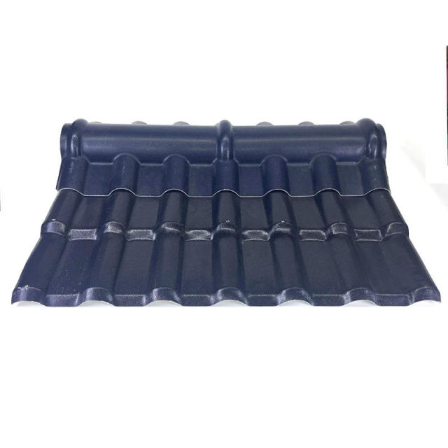 ASA Synthetic Resin Ridge Tiles Ridge Covers PVC Corrugated Roofing Sheets and Accessories ASA Resin Ridge Cap Tile