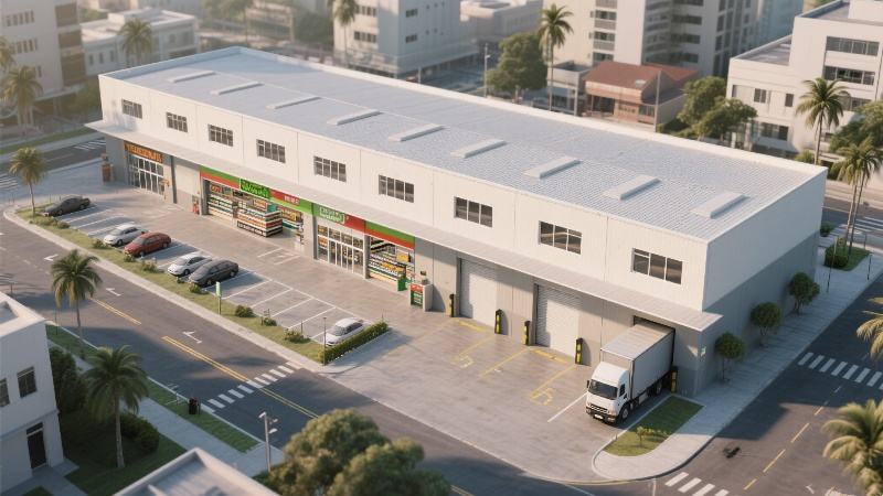 Steel Structure Supermarket