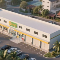 Steel Structure Supermarket