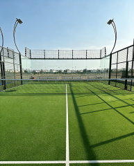 The Latest Outdoor Panoramic Plate Tennis Court in 2026, Supporting Customization and Online Installation Guidance