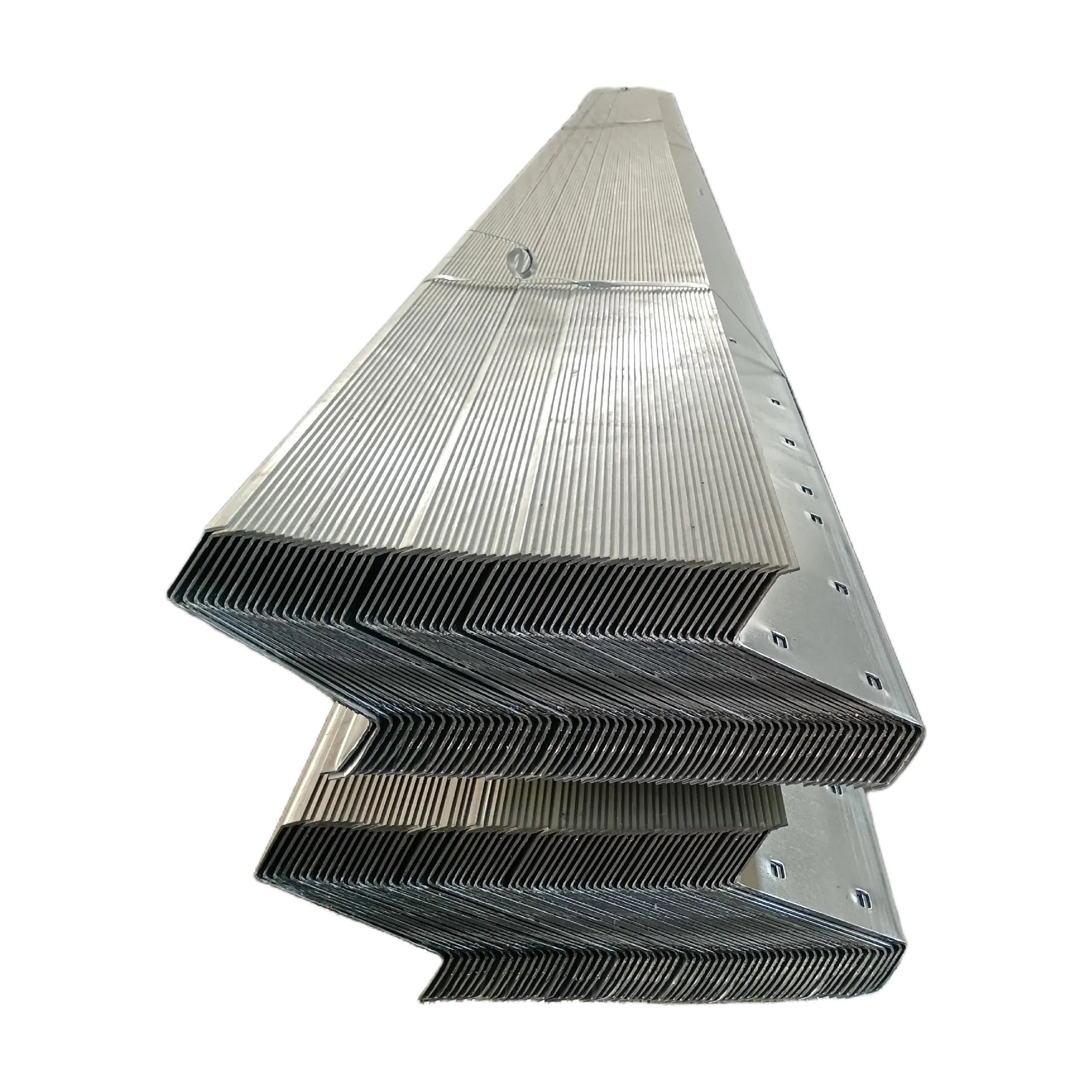Hot Dip Galvanized Z Section Steel Z Purlin Z Channel Steel Profile Custom Sizes for Steel Structure