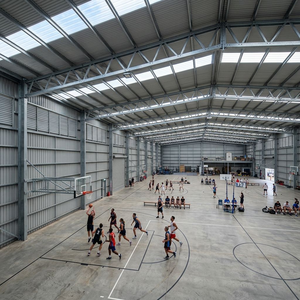 Steel Structure Arena / Stadium